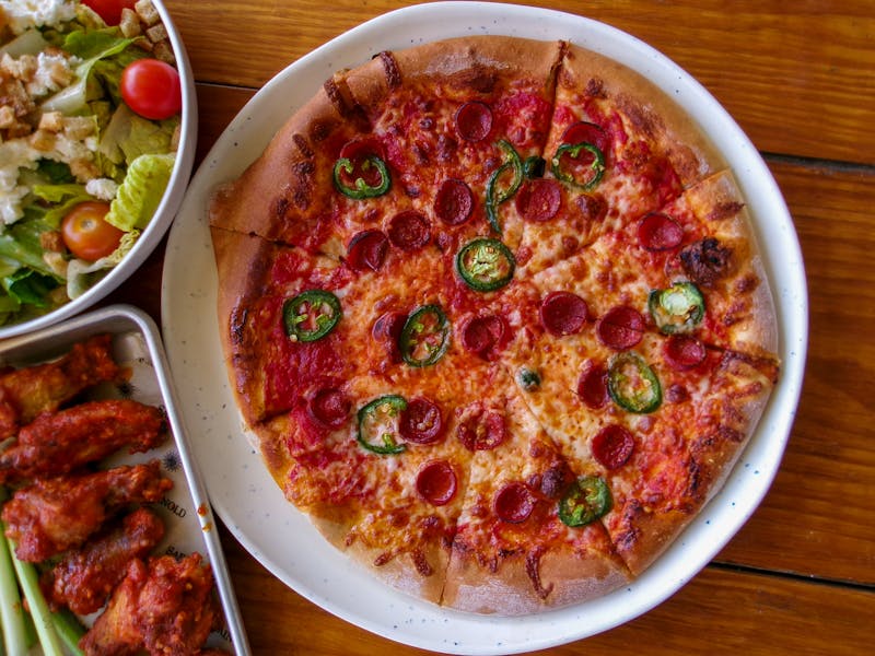 dion's pizza and food at Dions Albuquerque